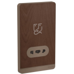 Schneider Electric 施耐德電氣 AvatarOn 鬚刨插座 115V/240V (胡桃木) (E83T727V_WD_C5)